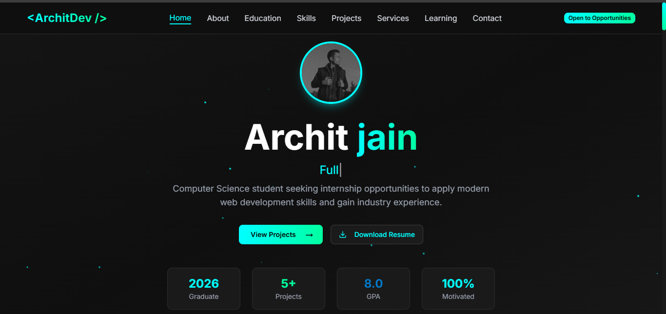Portfolio Website