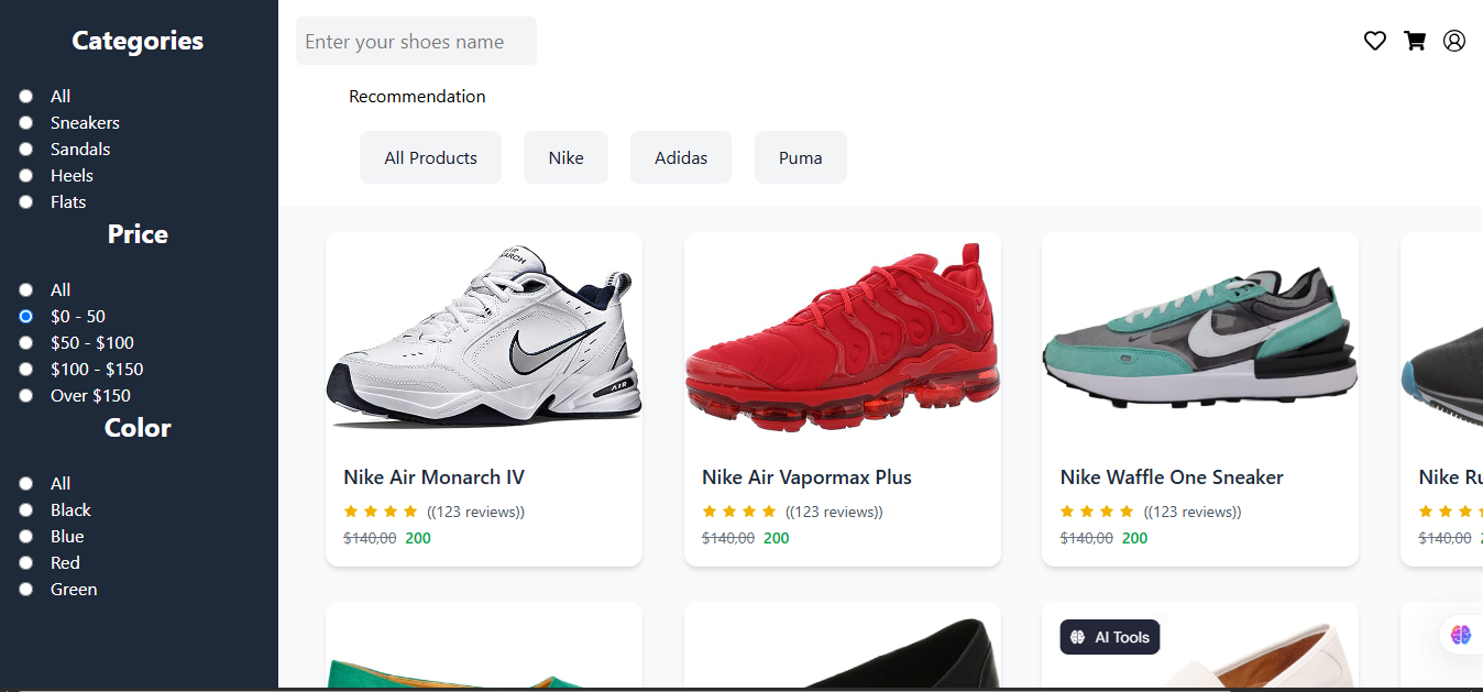 ShoeBay – Shoe Product Showcase